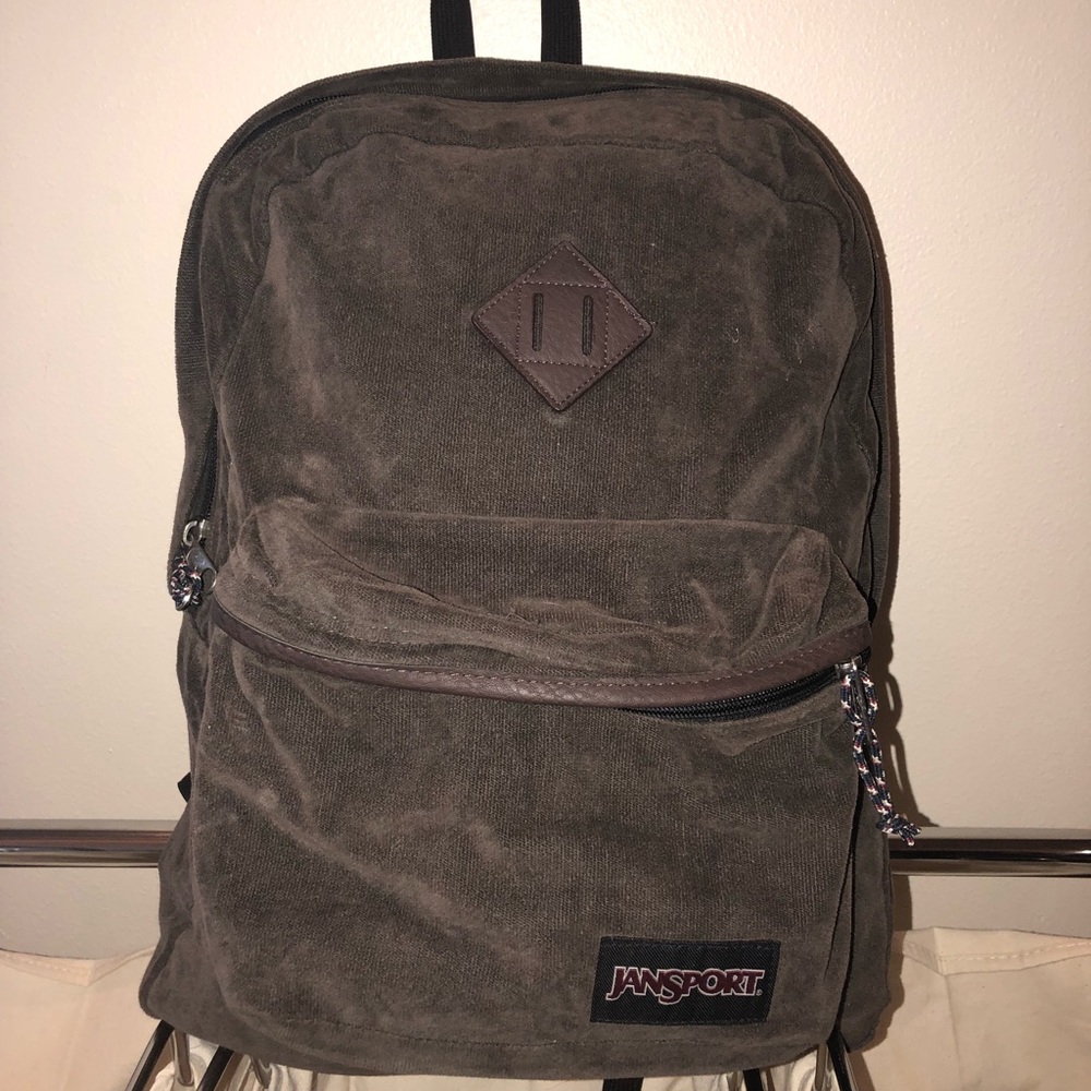 Vintage Corduroy Jansport backpack